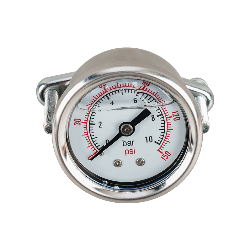 PG1.5 Water Filter Stainless Steel Pressure Gauge